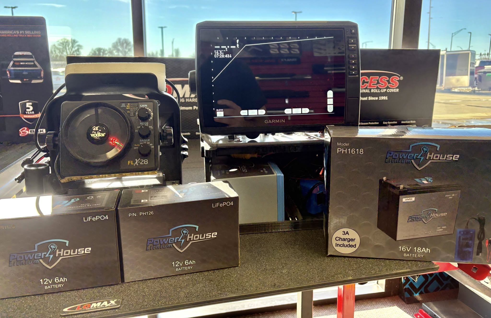 PowerHouse Lithium marine battery system